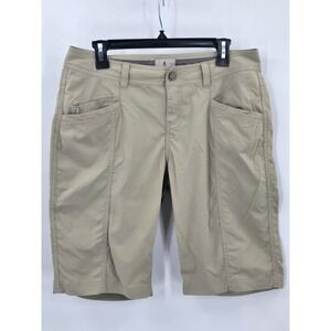 Royal Robbins Shorts Womens 8 Brown  – Outdoor Casual Travel Hiking